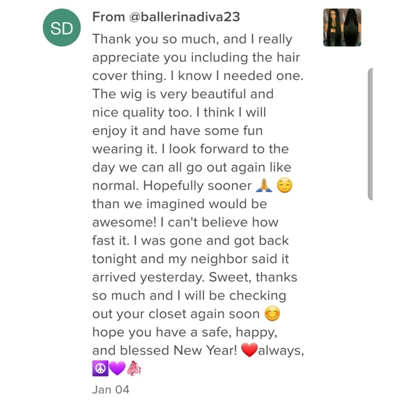 Deselance 30in lace front wig free gift! - Picture 2 of 13